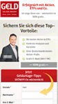 Mobile Screenshot of geldanlage-report.de